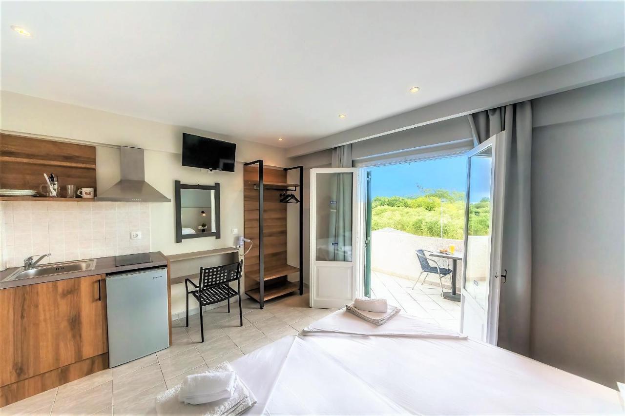 Nikos Villas Kavos Bagian luar foto