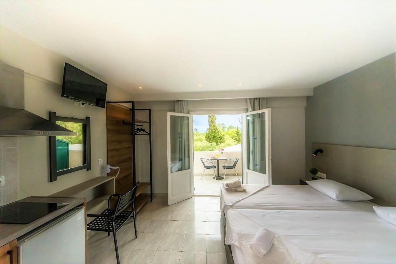 Nikos Villas Kavos Bagian luar foto